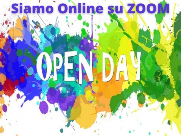 Open day a distanza su Zoom, partecipa anche tu!